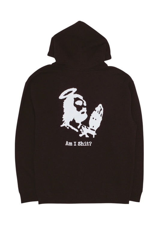 【Fucking Awesome- ファッキングオーサム】AM I SHIT? HOODIE  / BLACK（フーディー/ブラック)