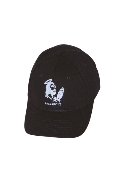 【Fucking Awesome- ファッキングオーサム】AM I SHIT? 6-PANEL SNAPBACK / BLACK（キャップ/ブラック)
