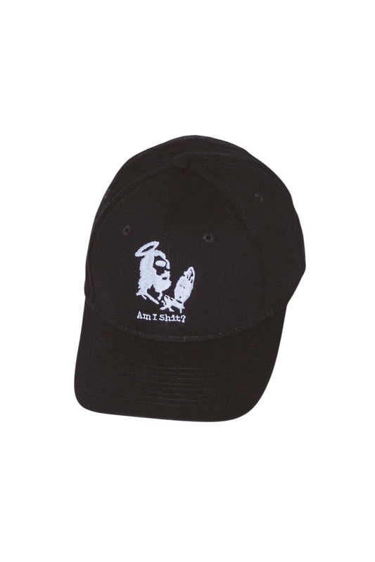 【Fucking Awesome- ファッキングオーサム】AM I SHIT? 6-PANEL SNAPBACK / BLACK（キャップ/ブラック)