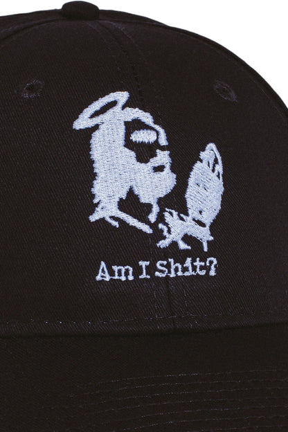 【Fucking Awesome- ファッキングオーサム】AM I SHIT? 6-PANEL SNAPBACK / BLACK（キャップ/ブラック)