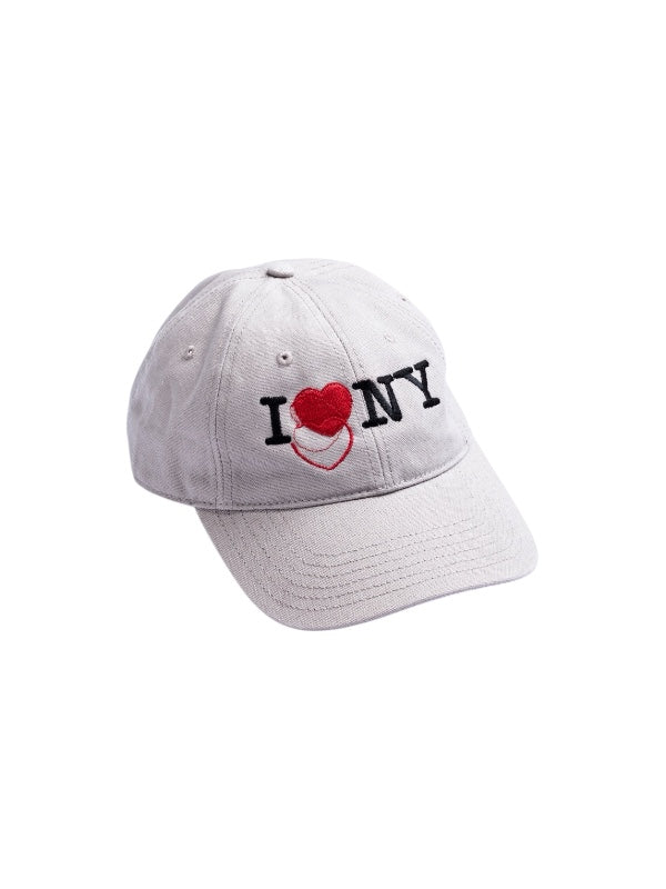 【ANACHRONORM - アナクロノーム】ICON THREADS GLITCH EMBROIDERY CAP / BEIGE (キャップ/ベージュ)