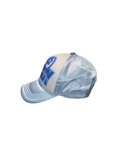 【VANDY THE PINK - ヴァンディー・ザ・ピンク】EYE LOGO TRUCKER HAT / BLUE (キャップ/ブルー)