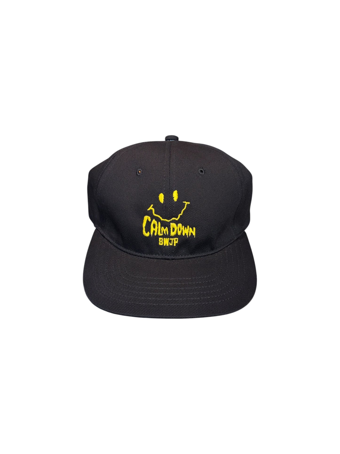【SWJP - エスダブリュージェイピー】CALM DOWN CAP / BLACK (キャップ/ブラック)