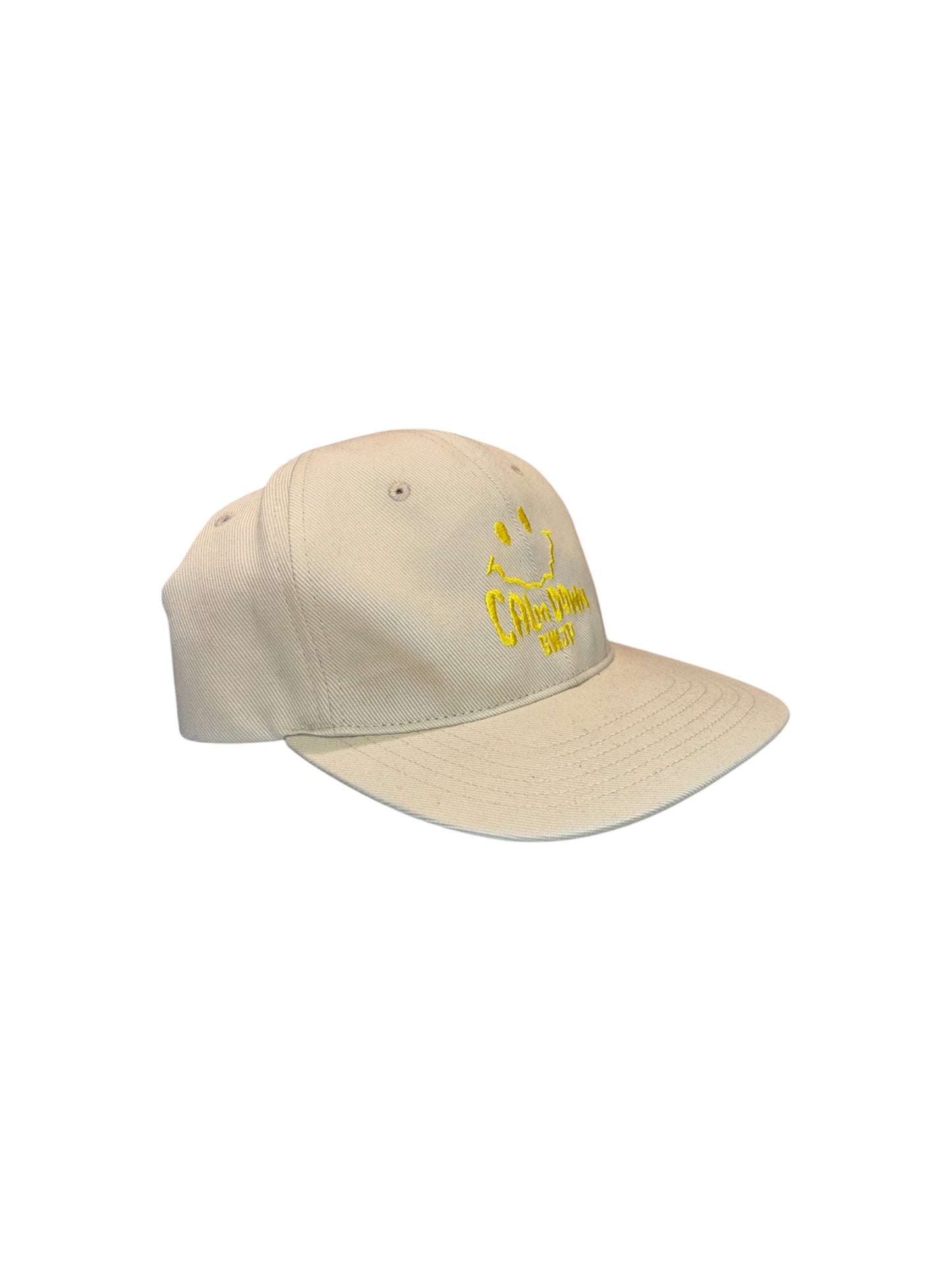 【SWJP - エスダブリュージェイピー】CALM DOWN CAP / BEIGE (キャップ/ベージュ)
