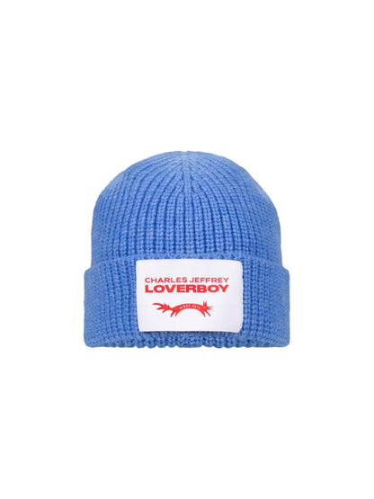 【Charles Jeffrey Loverboy - チャールズ ジェフリー ラバーボーイ】CHUNKY RIB BEANIE / BLUE (ビーニー/ブルー)