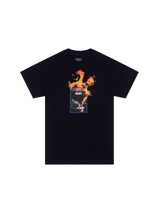 【HOCKEY - ホッケー 】SOUNDS OF SPRING TEE / BLACK (Tシャツ/ブラック)