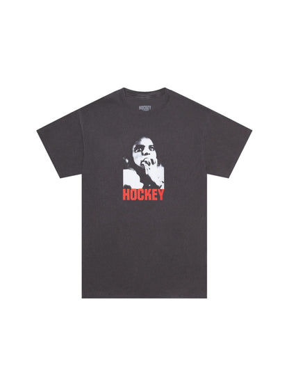 【HOCKEY - ホッケー 】SHOCKED TEE / PEPPER PIGMENT DYED (Tシャツ/ペッパーピグメントダイ)