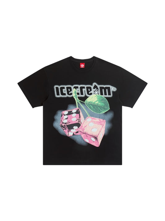 【ICE CREAM - アイスクリーム】CHERRIES T-SHIRT / BLACK (Tシャツ/ブラック)