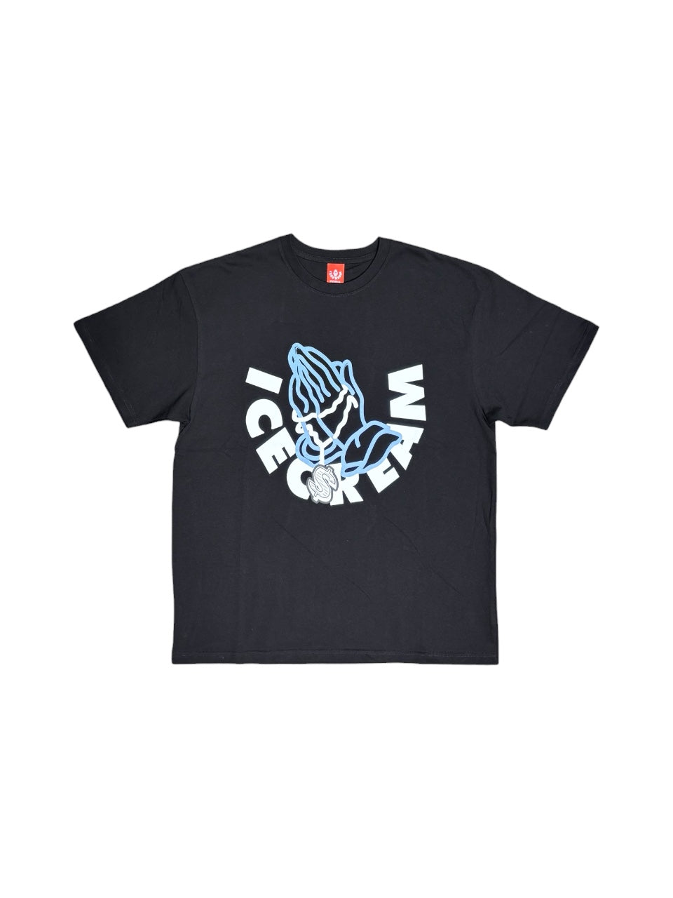 【ICE CREAM - アイスクリーム】ANDTHEN YOUPRAY FOR ME  T-SHIRT / BLACK (Tシャツ/ブラック)