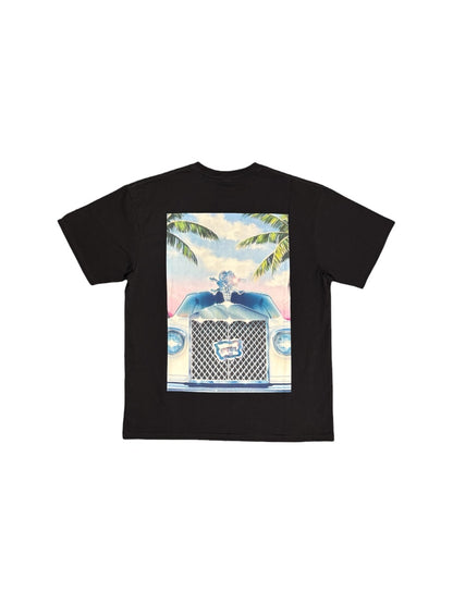 【ICE CREAM - アイスクリーム】MIAMI T-SHIRT / BLACK (Tシャツ/ブラック)