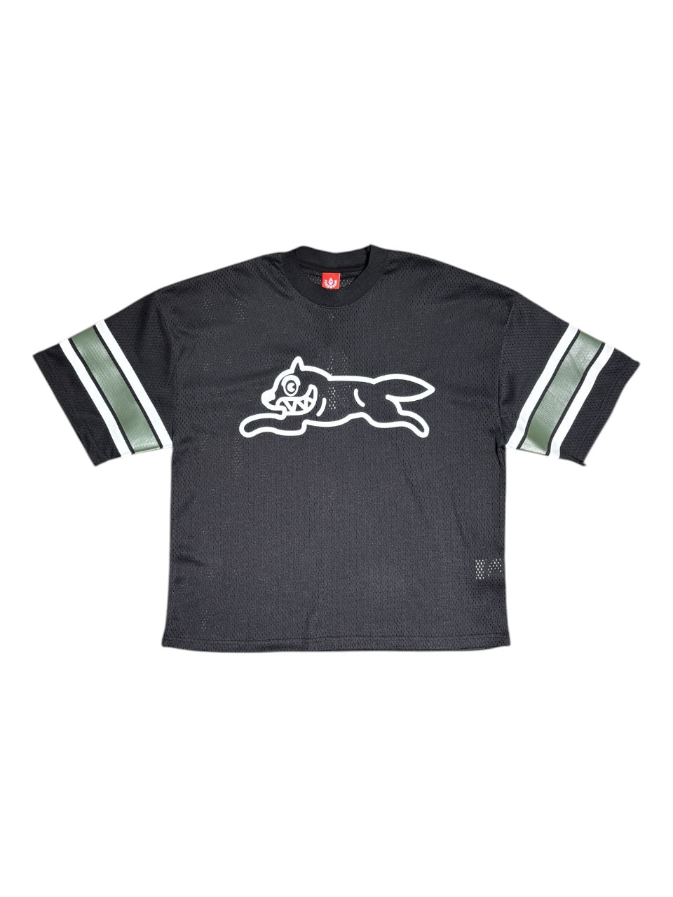 ICE CREAM - アイスクリーム】HIKE POLY MESH BOXY FIT JEASEY / BLACK