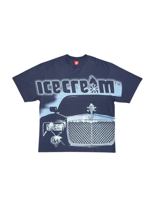 【ICE CREAM - アイスクリーム】LIMO WASHED OVERSIZED T-SHIRT / BLACK (Tシャツ/ブラック)