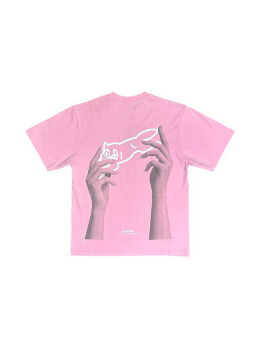 【ICE CREAM - アイスクリーム】HANDY OVERSIZED T-SHIRT / PINK (Tシャツ/ピンク)
