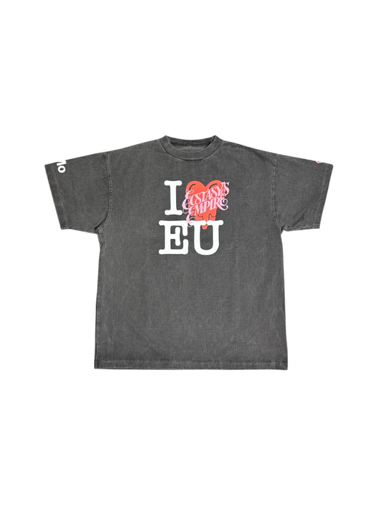 【EMOTIONALLY UNAVAILABLE - エモーショナリー アンアベイラブル】EU LOVE SS TEE / BLACK (Tシャツ/ブラック)