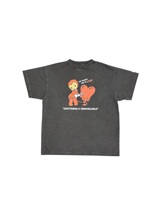 【EMOTIONALLY UNAVAILABLE - エモーショナリー アンアベイラブル】EU DEVIL SS TEE / BLACK (Tシャツ/ブラック)