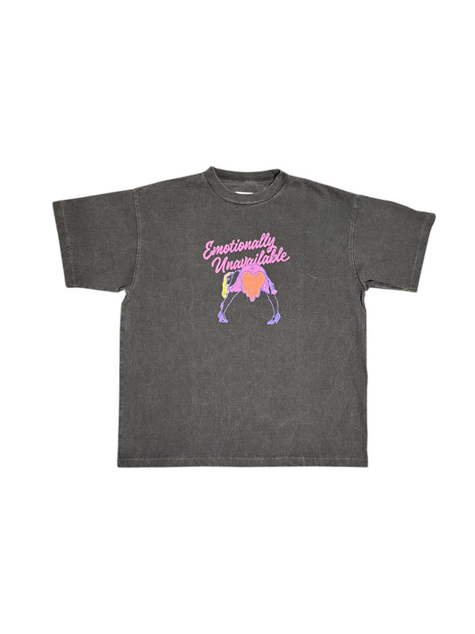 【EMOTIONALLY UNAVAILABLE - エモーショナリー アンアベイラブル】EU GIRlL SS TEE / BLACK (Tシャツ/ブラック)
