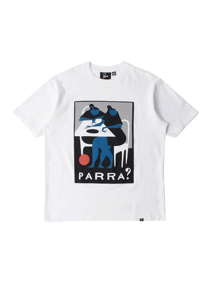 【by Parra - バイパラ】WHAT IS THIS T-SHIRT / WHITE (Tシャツ/ホワイト)