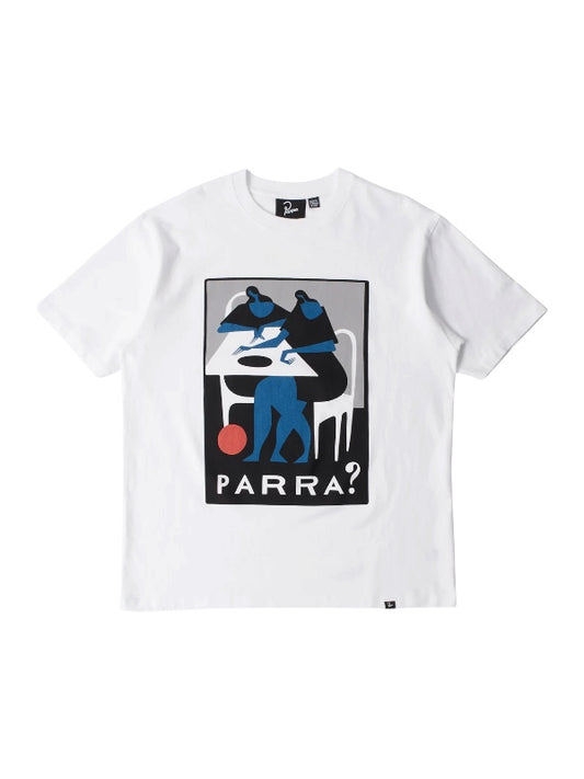 【by Parra - バイパラ】WHAT IS THIS T-SHIRT / WHITE (Tシャツ/ホワイト)