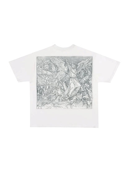 【BASKETCASE  - バスケットケース】REACH T-SHIRT / BONE (Tシャツ/ボーン)