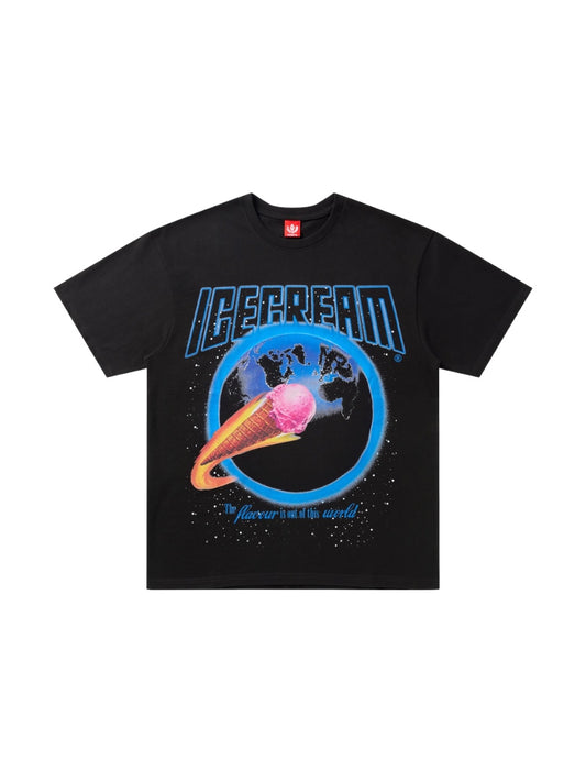 【ICE CREAM - アイスクリーム】STREAK T-SHIRT / BLACK (Tシャツ/ブラック)