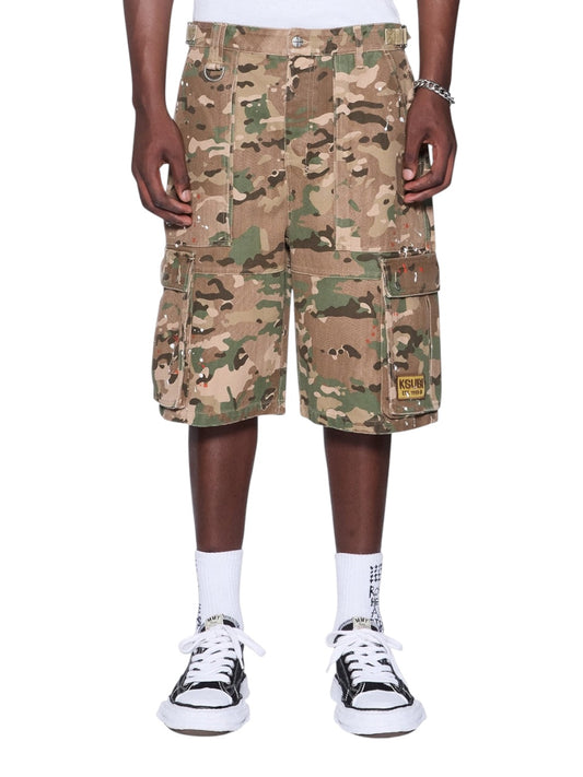 【KSUBI - スビ】TROOPER CARGO SHORT WOODLAND / GREEN (ショーツ/グリーン)