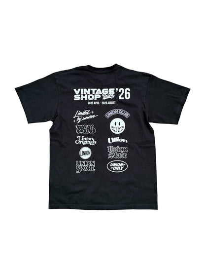 【UNION VINTAGE】UNION VINTAGE MEMORIAL LOGO T-SHIRT / 手ぬぐい / KEY CHAIN 3点セット