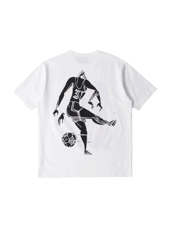 【by Parra - バイパラ】KICKED AROUND T-SHIRT / WHITE (Tシャツ/ホワイト)