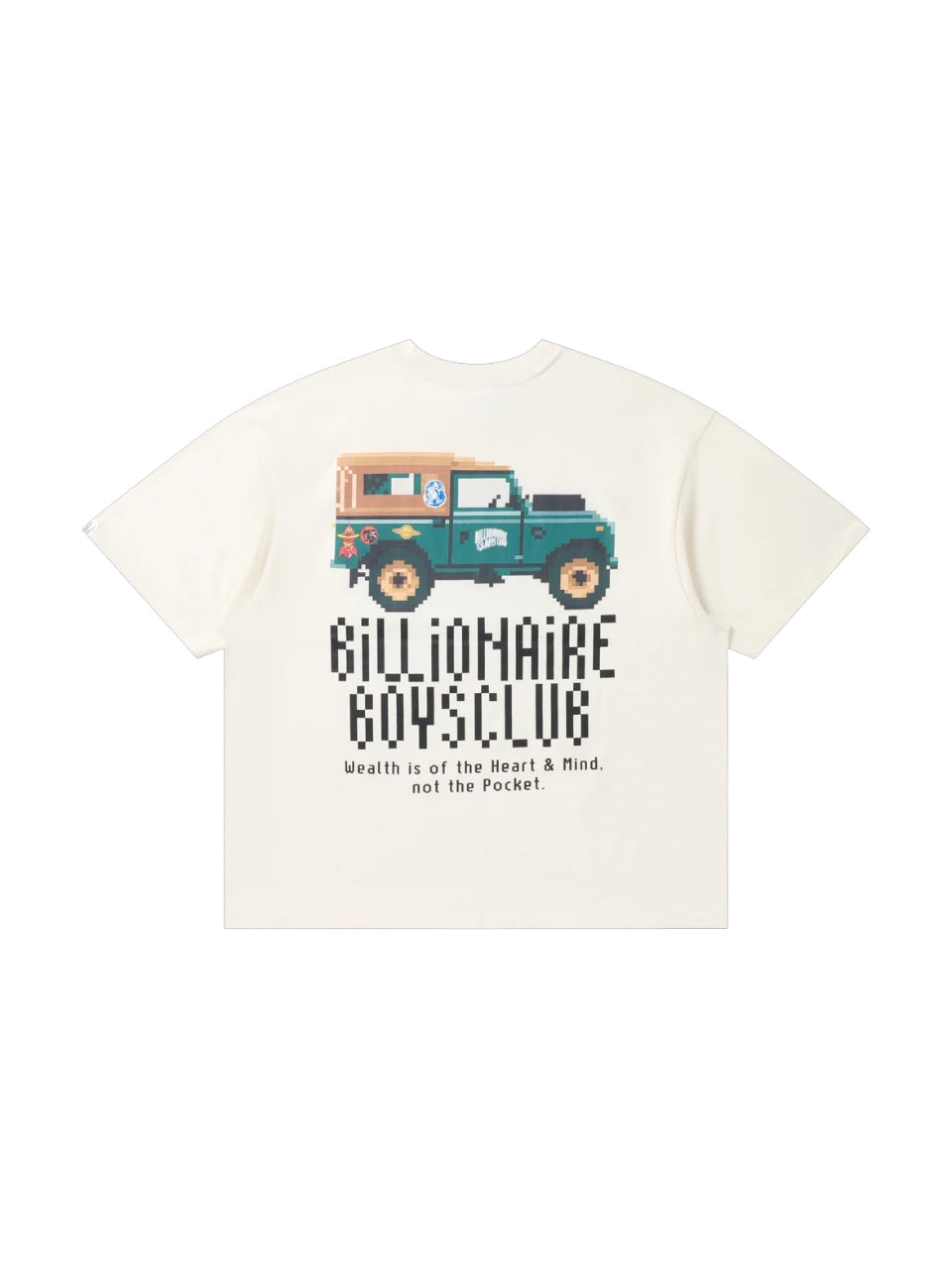 【Billionaire Boys Club-ビリオネアボーイズクラブ】 BB WILD BOXY FIT T-SHIRT / WHISPER WHITE (Tシャツ/ウィスパーホワイト)