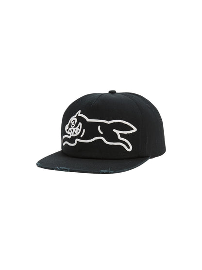 【ICE CREAM - アイスクリーム】RAILS TWILL SNAPBACK / BLACK (キャップ/ブラック)