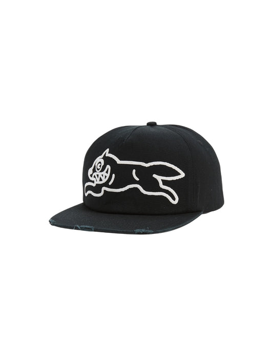【ICE CREAM - アイスクリーム】RAILS TWILL SNAPBACK / BLACK (キャップ/ブラック)