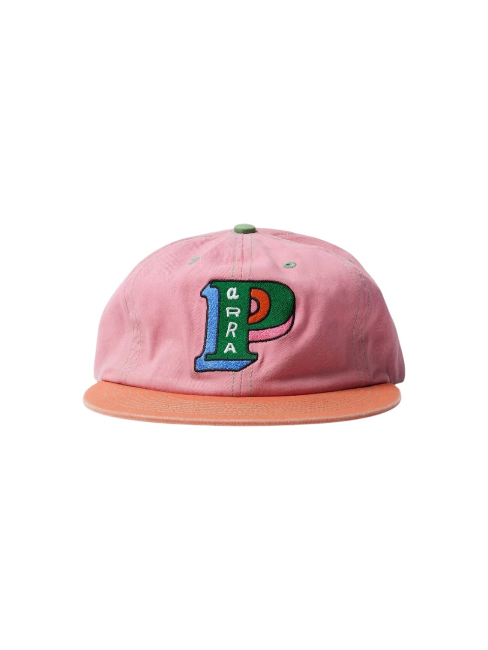 【by Parra - バイパラ】SLANTED P 6 PANEL HAT / PINK (キャップ/ピンク)