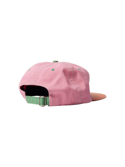 【by Parra - バイパラ】SLANTED P 6 PANEL HAT / PINK (キャップ/ピンク)