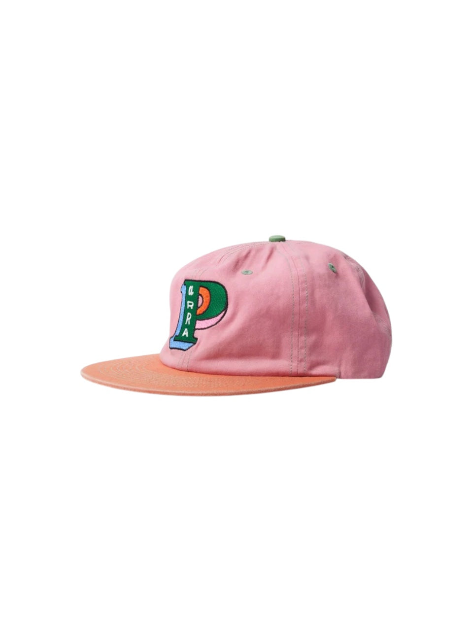 【by Parra - バイパラ】SLANTED P 6 PANEL HAT / PINK (キャップ/ピンク)