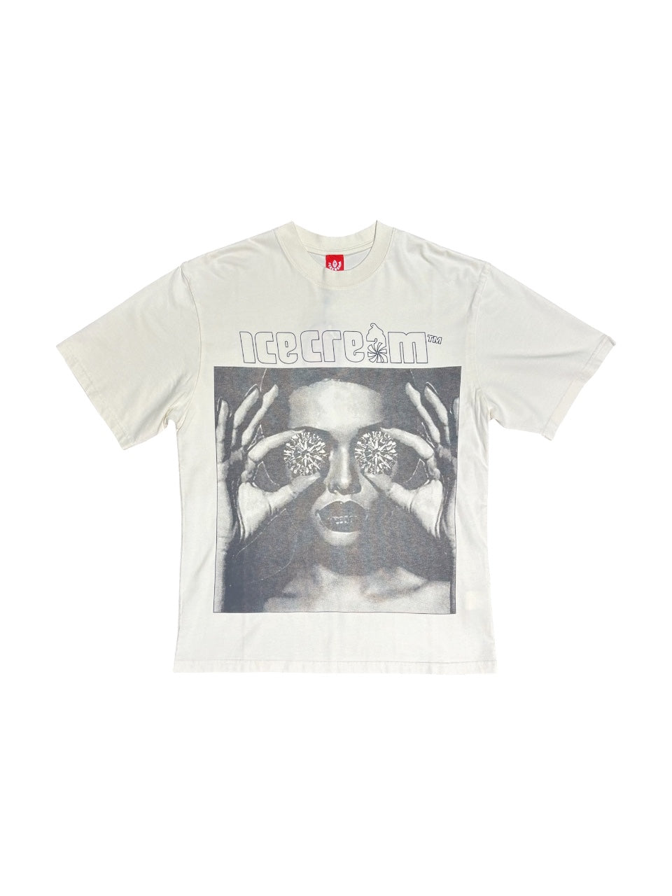 【ICE CREAM - アイスクリーム】THESE ETES OVERSIZED T-SHIRT / ANTIQUE WHITE (Tシャツ/アンティークホワイト)