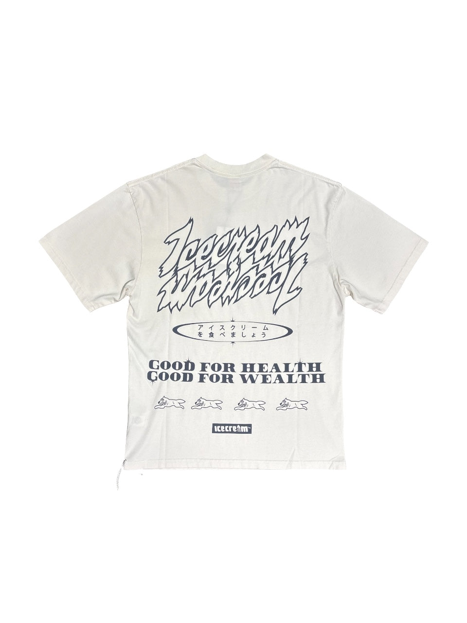 【ICE CREAM - アイスクリーム】THESE ETES OVERSIZED T-SHIRT / ANTIQUE WHITE (Tシャツ/アンティークホワイト)