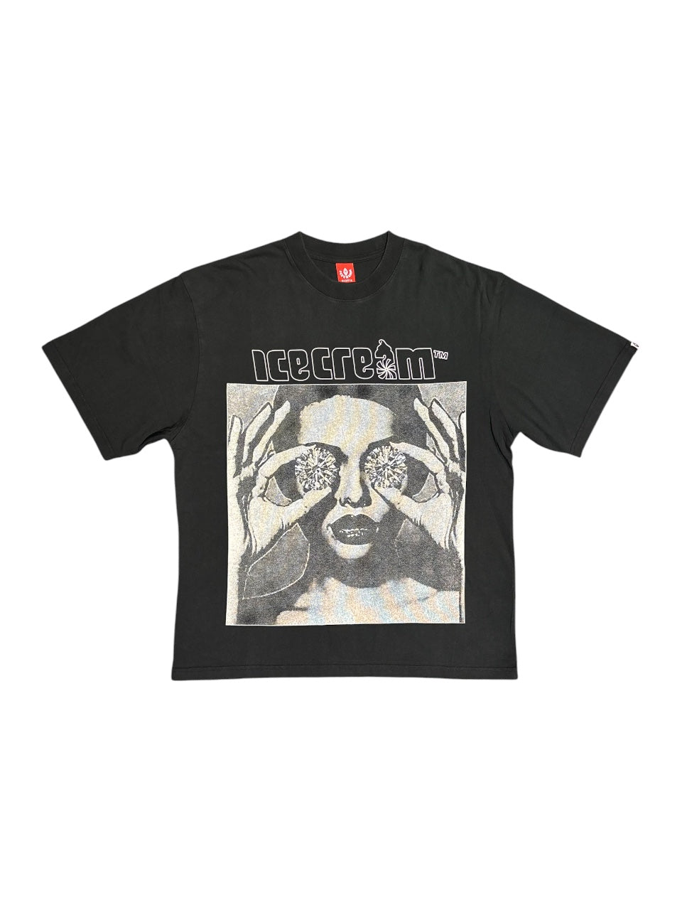 【ICE CREAM - アイスクリーム】THESE ETES OVERSIZED T-SHIRT / JET SET (Tシャツ/ジェットセット)