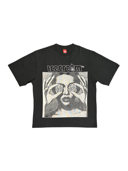 【ICE CREAM - アイスクリーム】THESE ETES OVERSIZED T-SHIRT / JET SET (Tシャツ/ジェットセット)