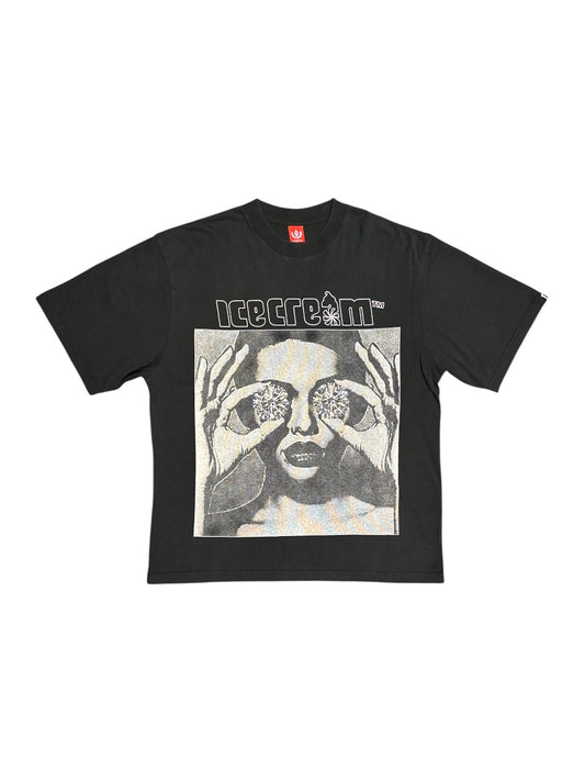 【ICE CREAM - アイスクリーム】THESE ETES OVERSIZED T-SHIRT / JET SET (Tシャツ/ジェットセット)