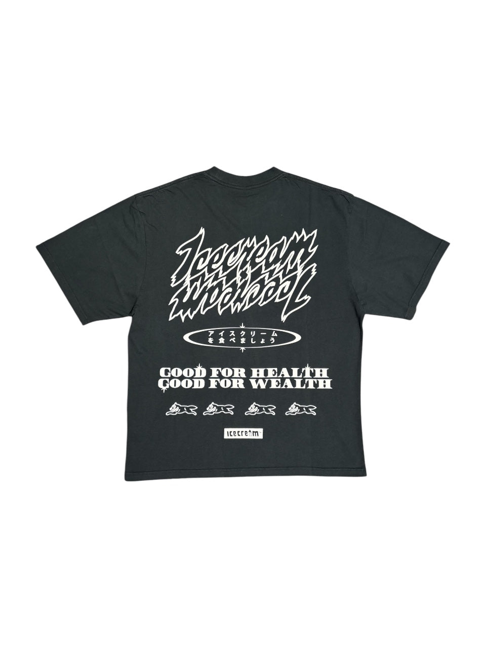【ICE CREAM - アイスクリーム】THESE ETES OVERSIZED T-SHIRT / JET SET (Tシャツ/ジェットセット)