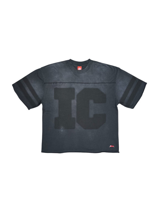 【ICE CREAM - アイスクリーム】ROBERTS BOXY FIT WARM UP SHIRT / JET SET (Tシャツ/ジェットセット)