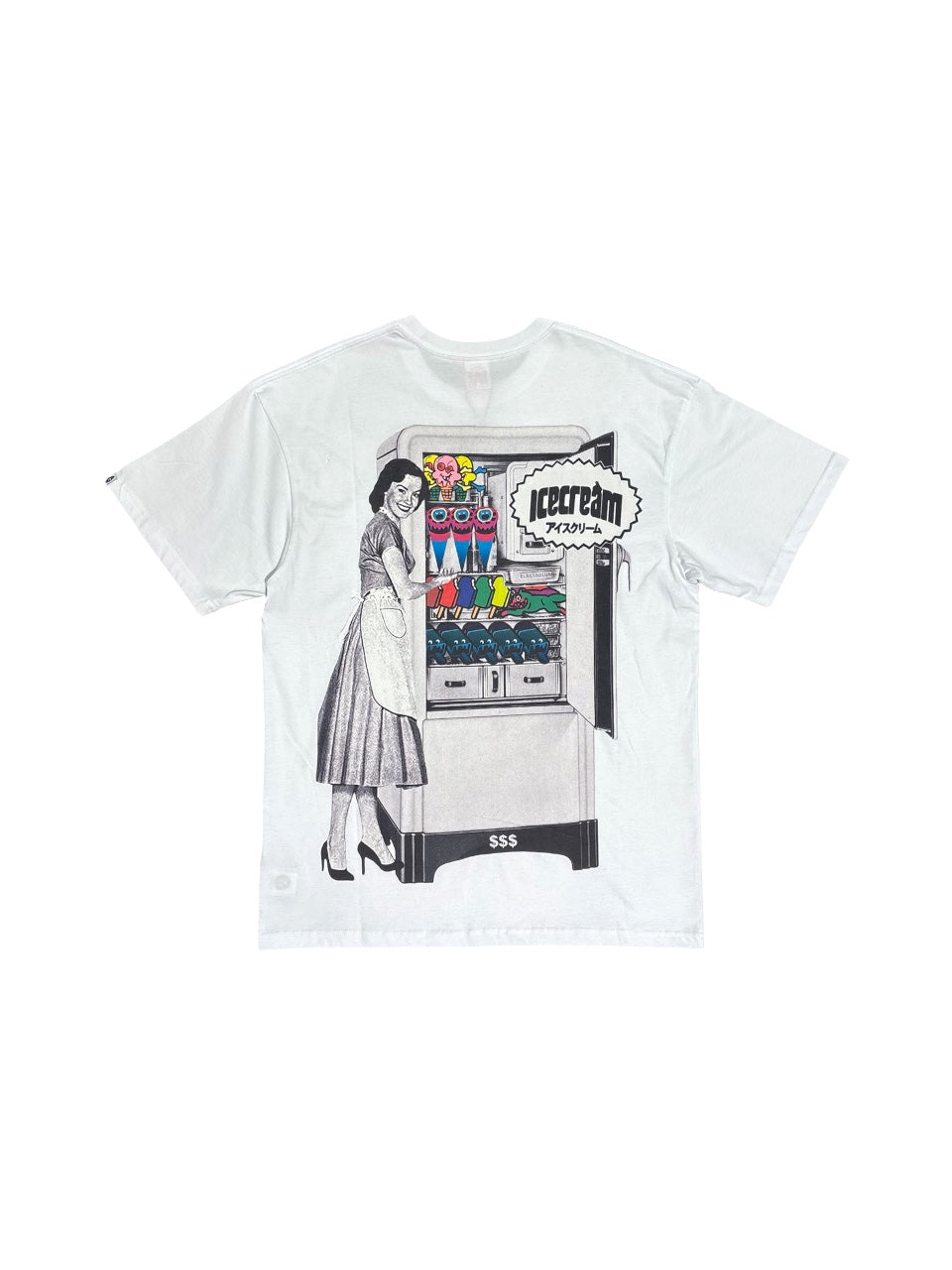 【ICE CREAM - アイスクリーム】REFRIGERATOR T-SHIRT / WHITE (Tシャツ/ホワイト)