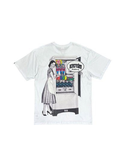 【ICE CREAM - アイスクリーム】REFRIGERATOR T-SHIRT / WHITE (Tシャツ/ホワイト)
