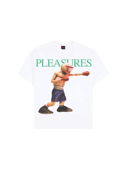 【PLEASURES - プレジャーズ】ANIMALS T-SHIRT / WHITE (Tシャツ/ホワイト)