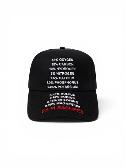 【PLEASURES - プレジャーズ】ATMOSPHERE SNAPBACK / BLACK (キャップ/ブラック)