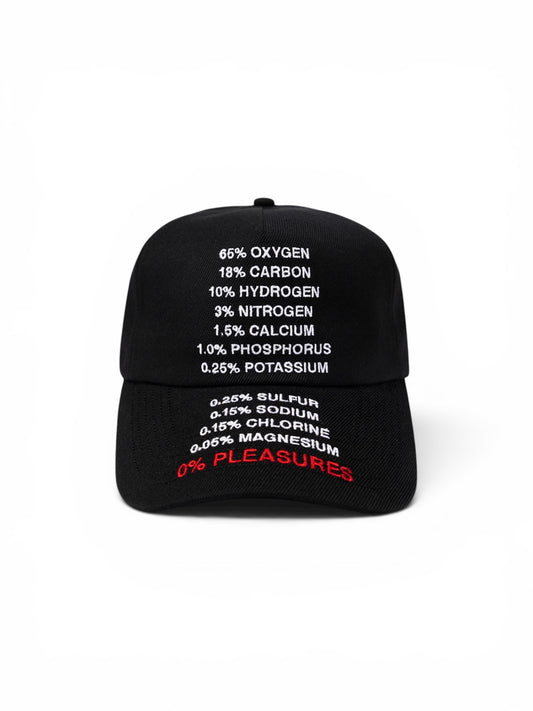 【PLEASURES - プレジャーズ】ATMOSPHERE SNAPBACK / BLACK (キャップ/ブラック)