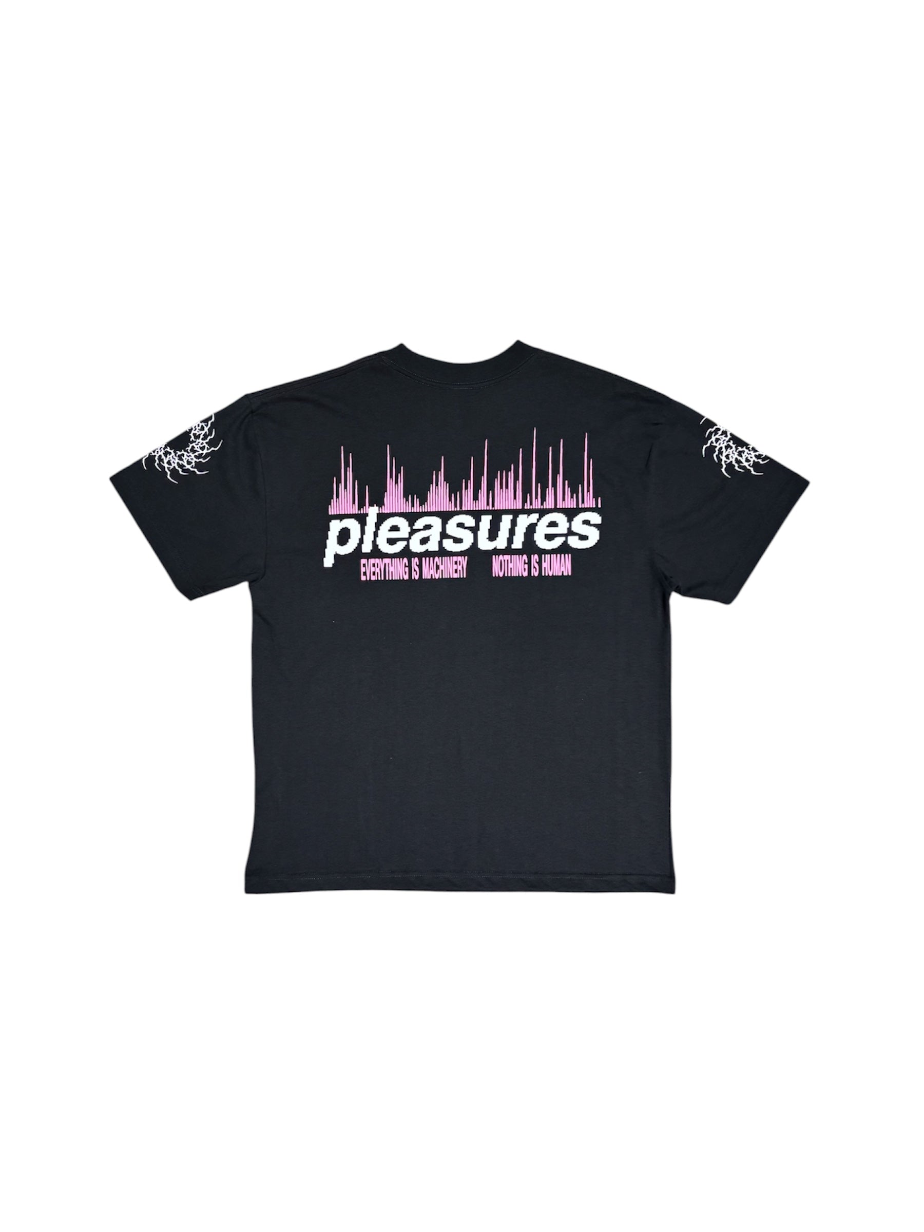 PLEASURES - プレジャーズ】ROTATION T-SHIRT / BLACK (Tシャツ