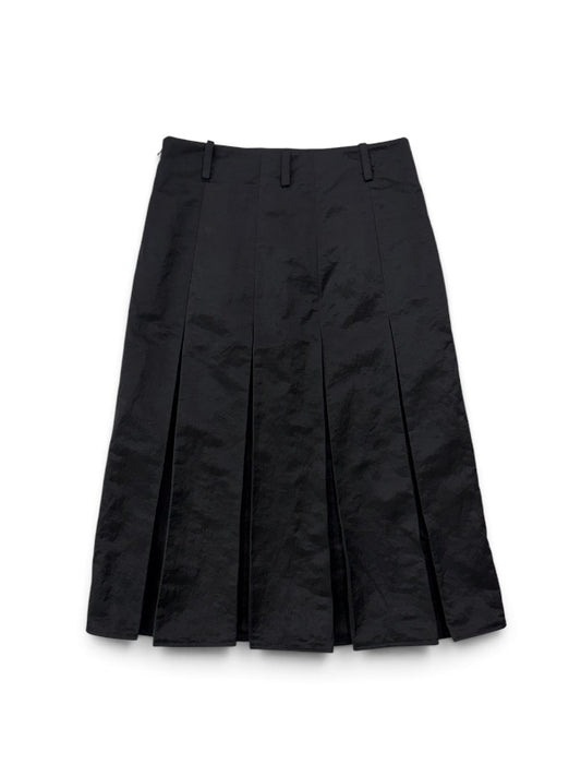 【KIMHEKIM - キムヘキム】ALEX PLEATED SKIRT (スカート/ブラック)