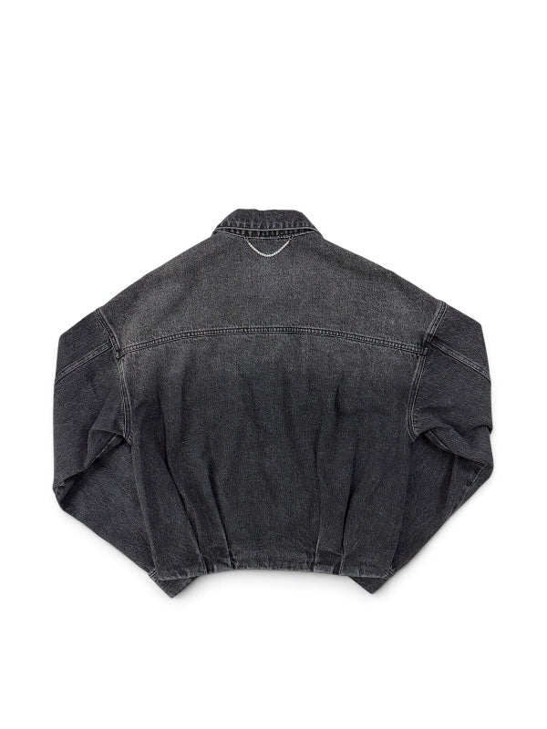 【KIMHEKIM - キムヘキム】VICTOR DENIM JACKET (デニムジャケット/ウォッシュブラック)