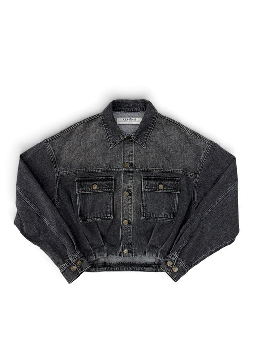 【KIMHEKIM - キムヘキム】VICTOR DENIM JACKET (デニムジャケット/ウォッシュブラック)