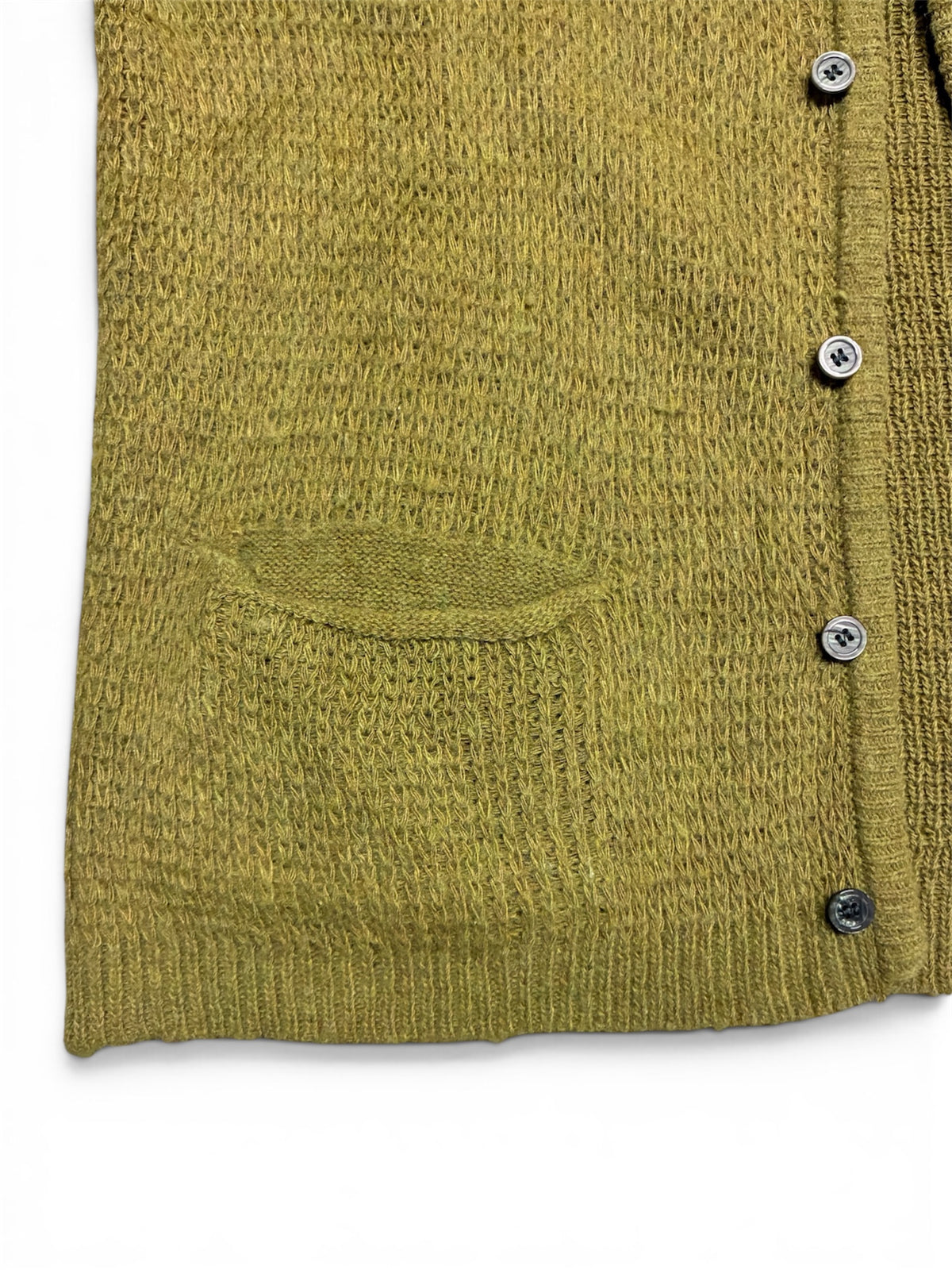 【BASKETCASE  - バスケットケース】WRETCH KNIT CARDIGAN / GREEN (カーディガン/グリーン)